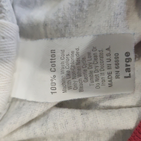 Vintage diport men's L CUT IT OUT cowboy t-shirt - Picture 7 of 7